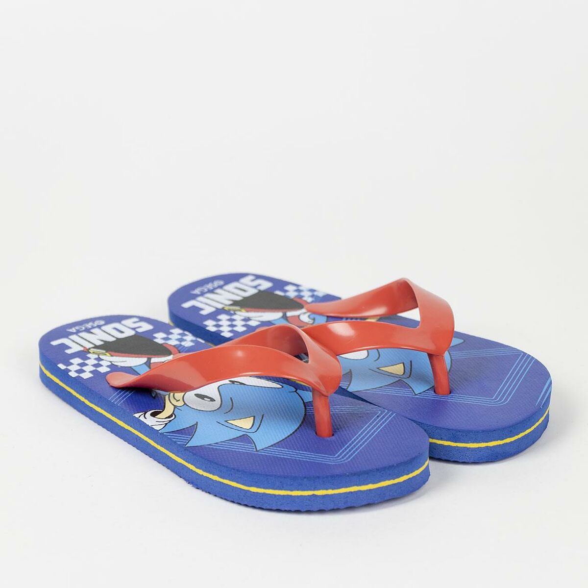 Ciabatte per Bambini Sonic Azzurro