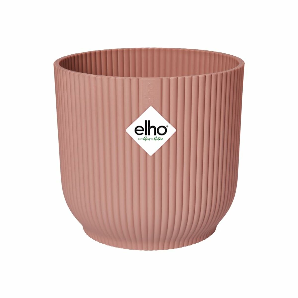 Vaso Elgato Marrone Ø 34 cm Plastica Rotondo Moderno