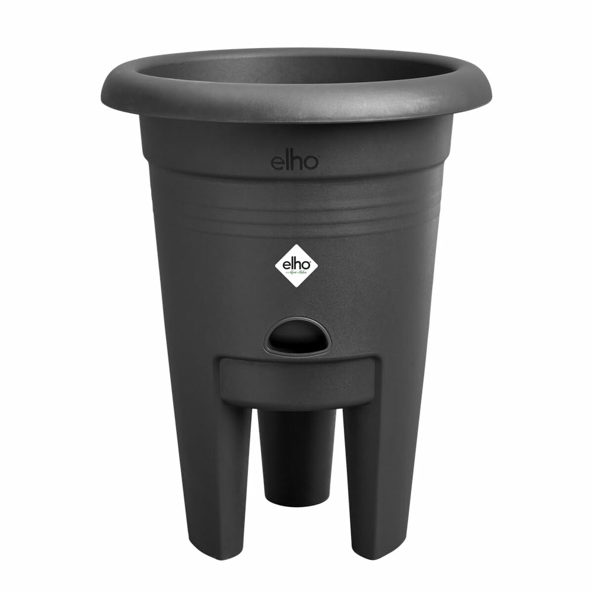 Vaso Elho Nero Ø 33 cm Plastica Rotondo