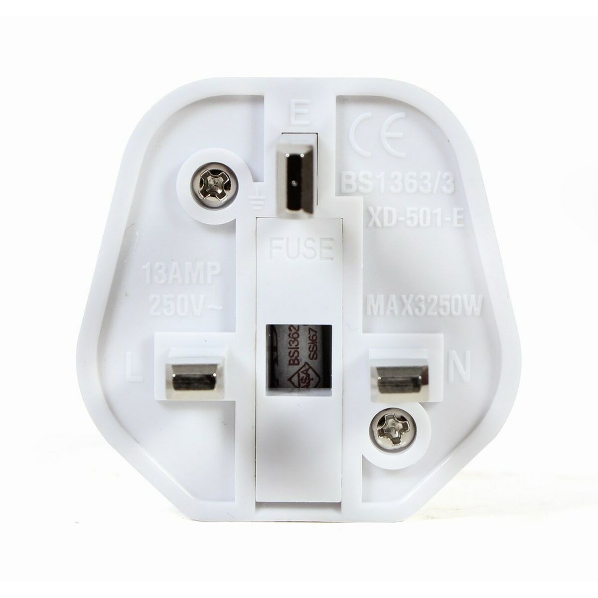 Adattatore di Corrente GEMBIRD A-AC-EUFUKM-01 Tipo F Tipo G