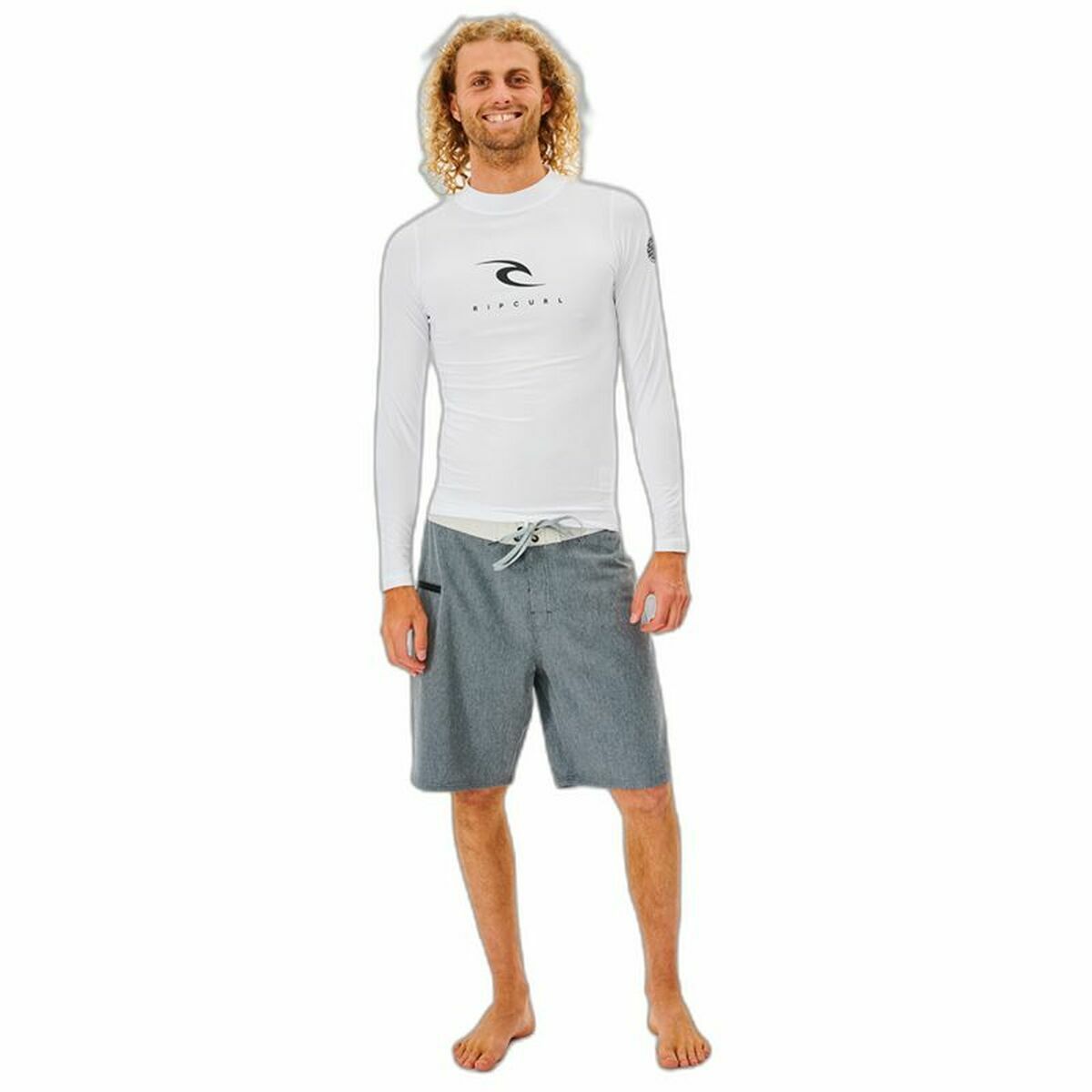 T-shirt da Bagno Rip Curl  Corps Bianco Uomo