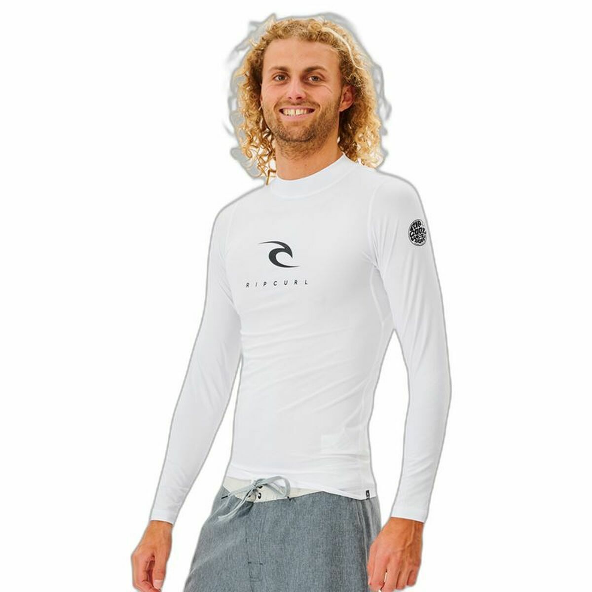 T-shirt da Bagno Rip Curl  Corps Bianco Uomo