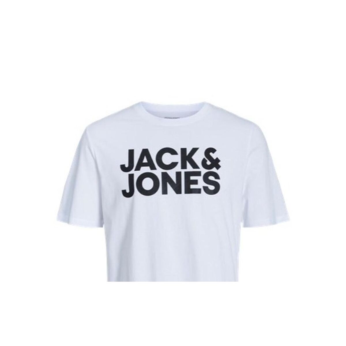 Maglia a Maniche Corte Uomo Jack & Jones JJECORP LOGO TEE 12151955 Bianco