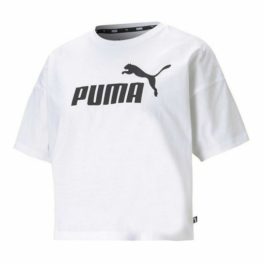 Maglia a Maniche Corte Donna Puma Bianco M