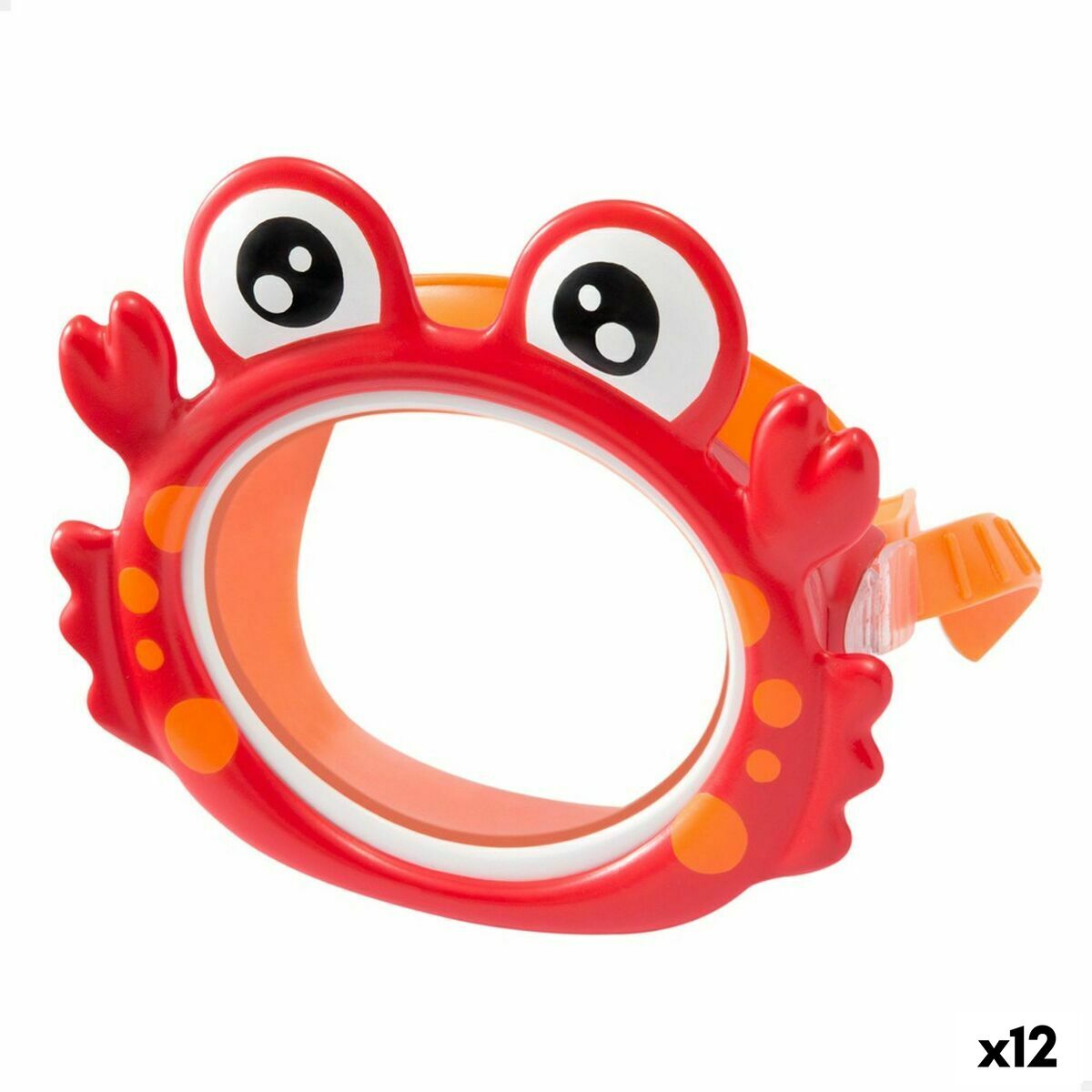 Maschera da Immersione Intex Per bambini Squalo Granchio (12 Unità)