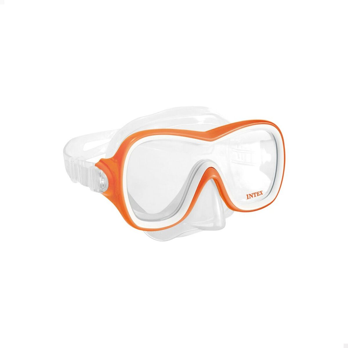 Occhialini da Snorkeling e Boccaglio Intex Wave Rider Arancio
