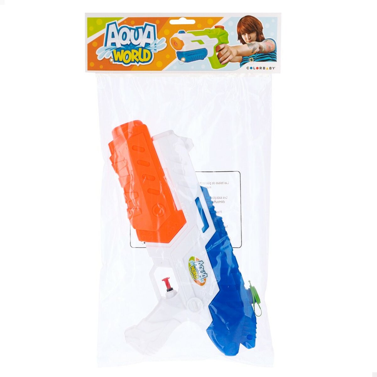 Pistola ad Acqua Colorbaby AquaWorld 32 x 18 x 4 cm (12 Unità)