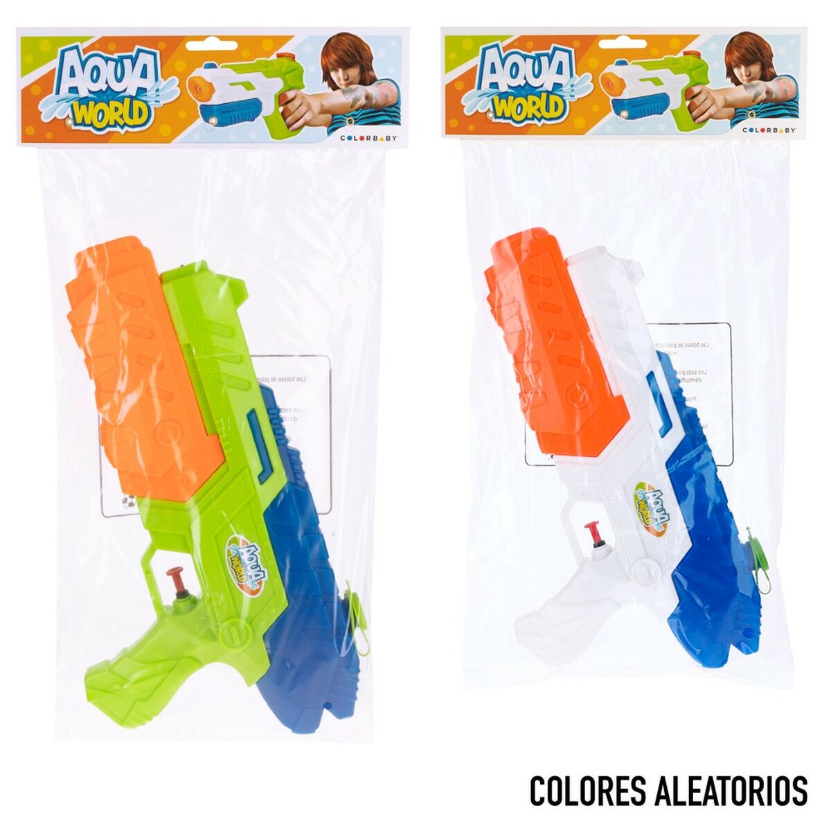 Pistola ad Acqua Colorbaby AquaWorld 32 x 18 x 4 cm (12 Unità)