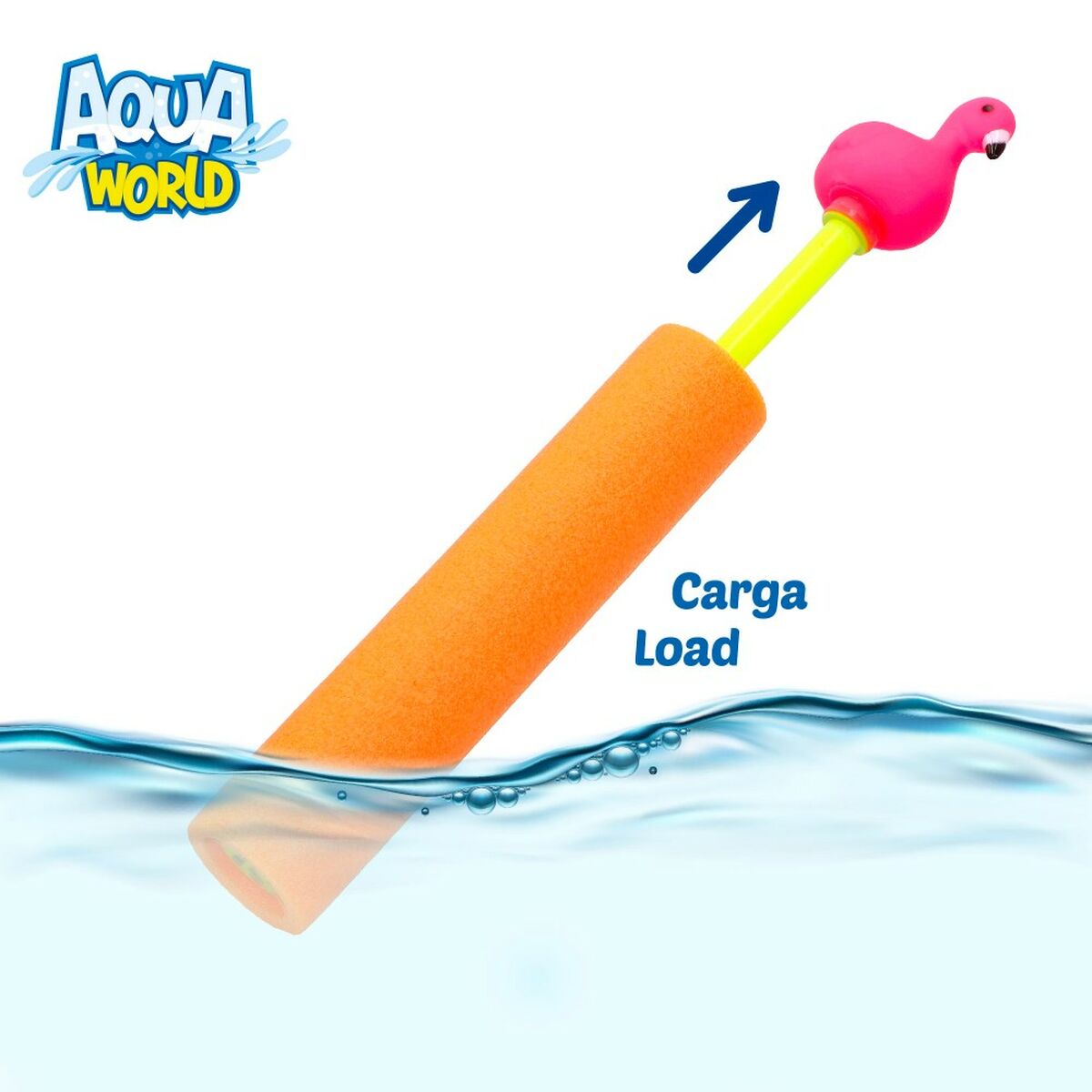 Lancia acqua Colorbaby Fenicottero rosa 80 ml 30 x 5 x 5 cm (24 Unità)