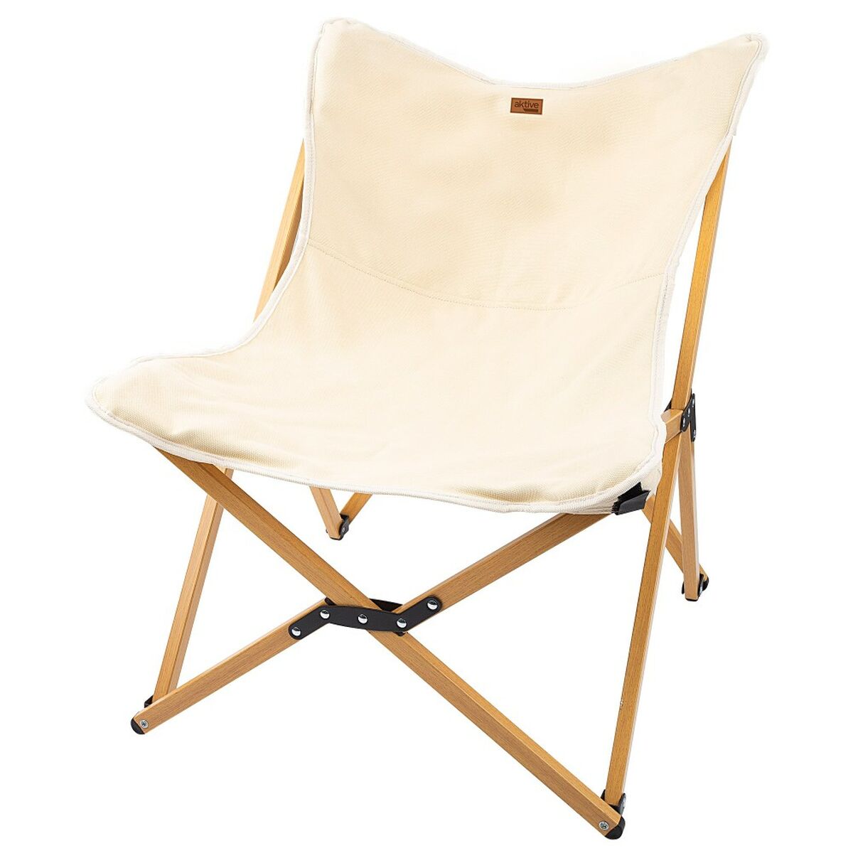 Sedia da Campeggio Pieghevole Aktive Terra 58 x 73 x 61 cm (2 Unità)