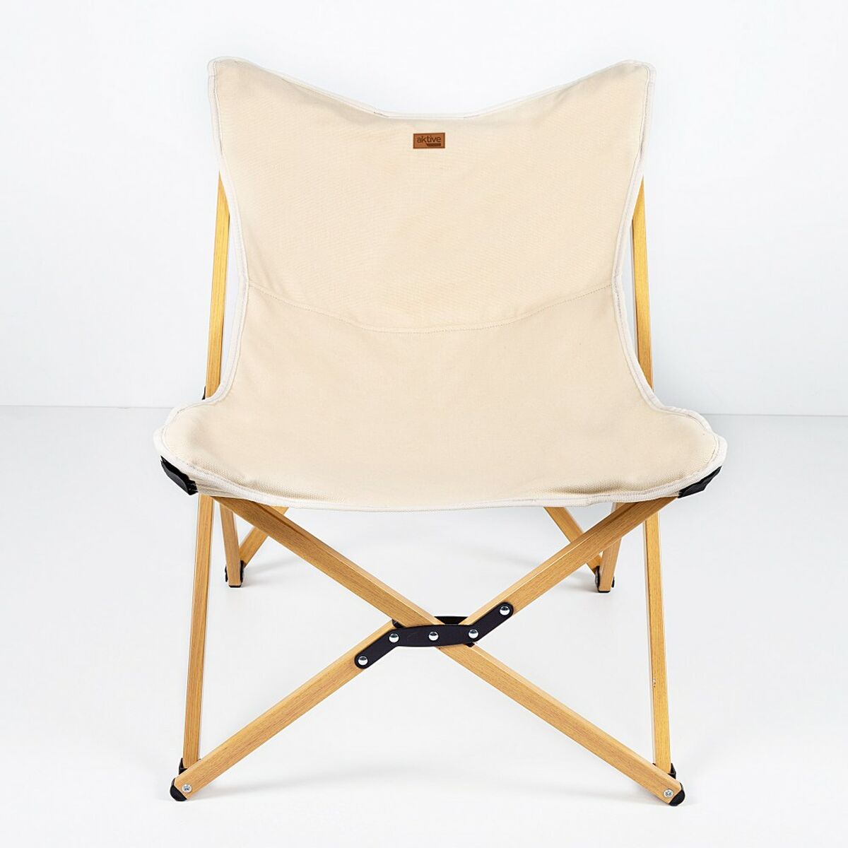 Sedia da Campeggio Pieghevole Aktive Terra 58 x 73 x 61 cm (2 Unità)
