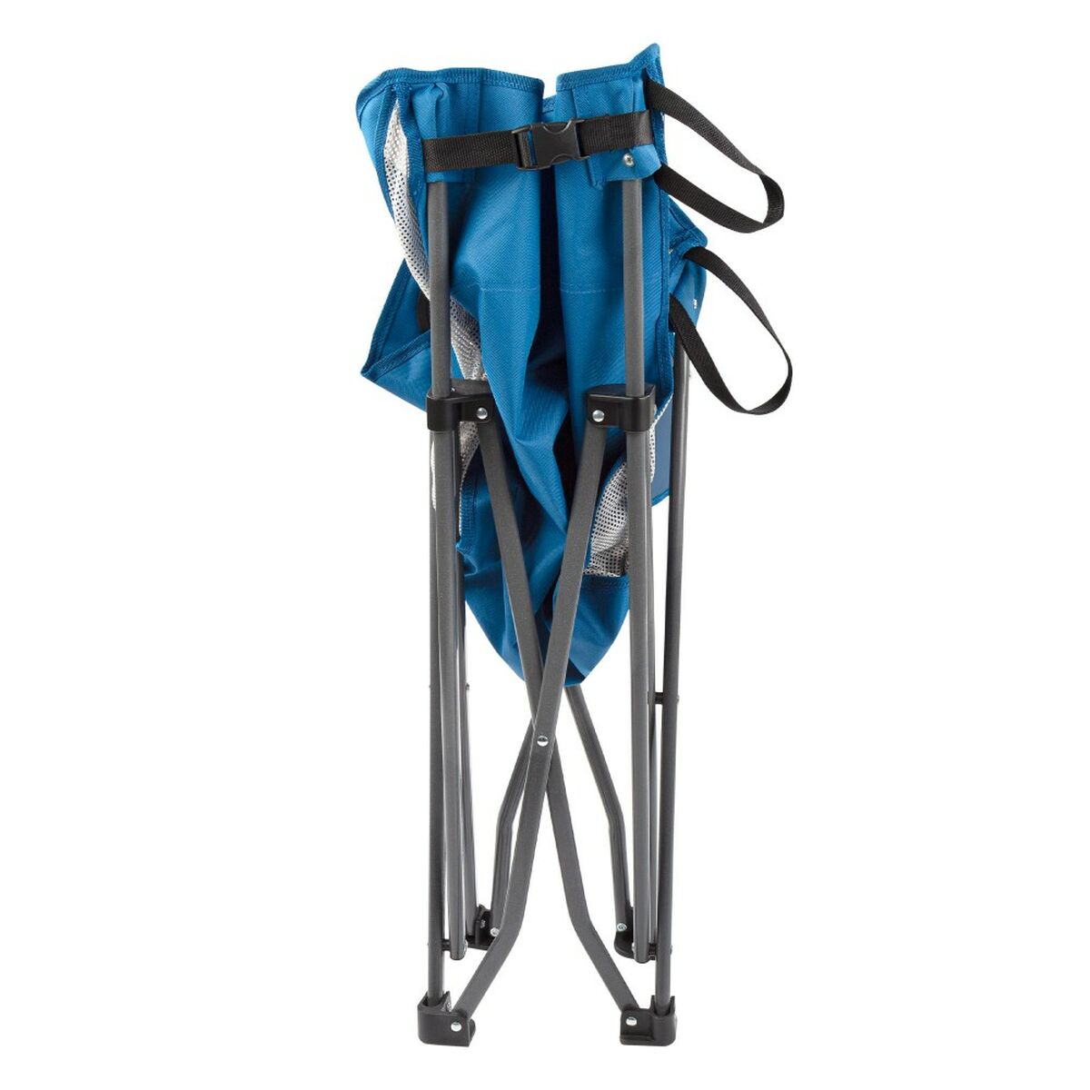 Sedia da Campeggio Pieghevole Aktive Azzurro 48 x 86 x 50 cm (2 Unità)