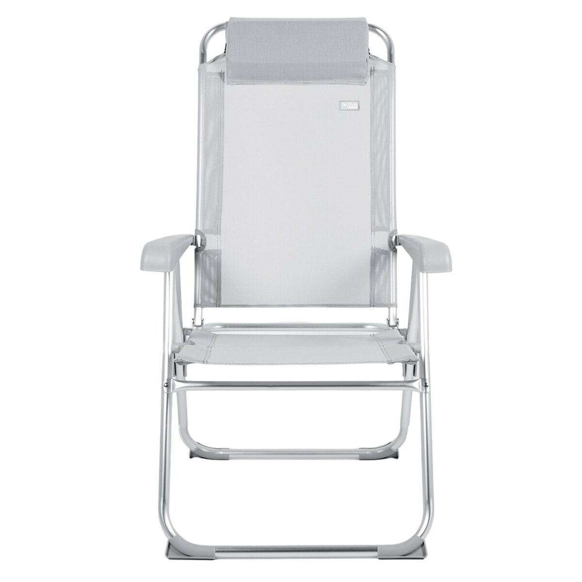 Sedia Pieghevole Aktive Reclinabile Grigio 44 x 101 x 55 cm