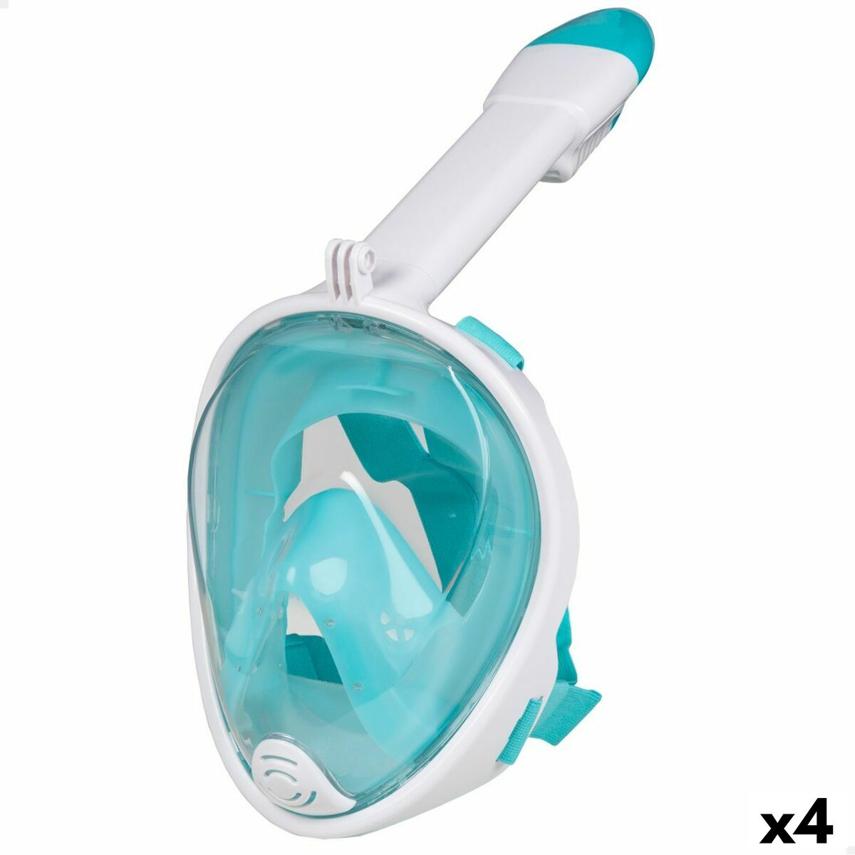 Maschera da immersione AquaSport Azzurro Chiaro S/M (4 Unità)