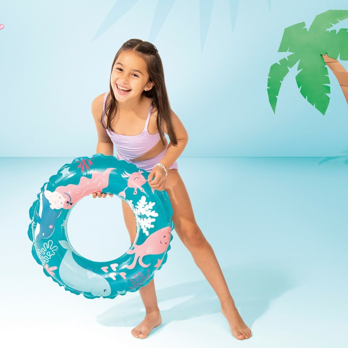 Salvagente Gonfiabile Donut Intex Ø 61 cm (36 Unità)