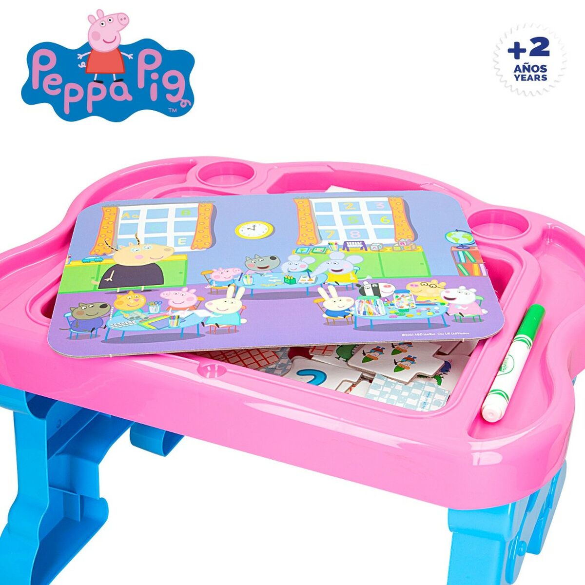 Tavolo multi-gioco Peppa Pig (6 Unità)