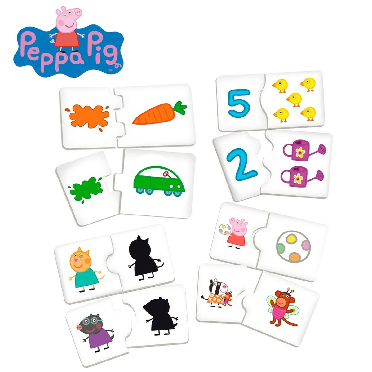 Tavolo multi-gioco Peppa Pig (6 Unità)