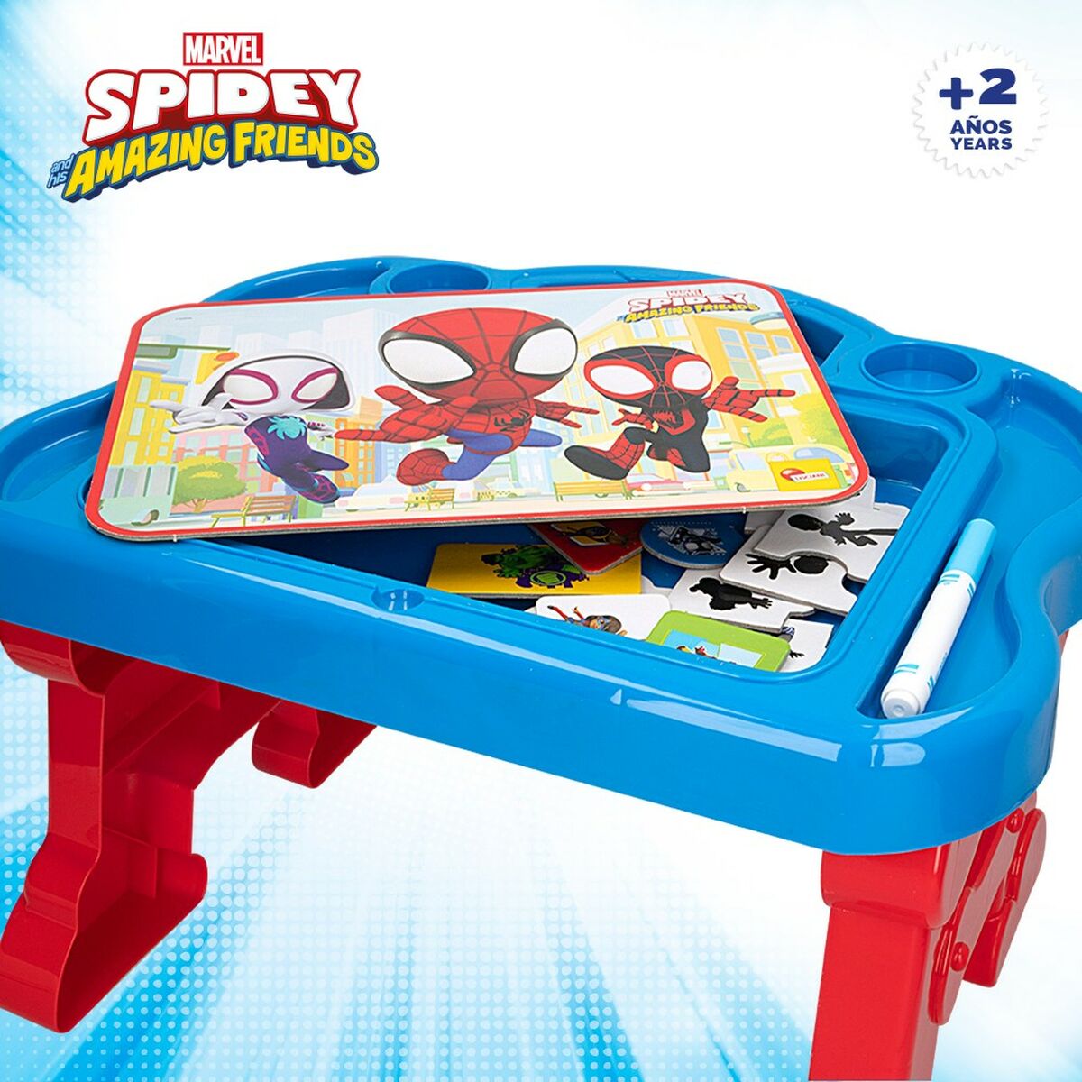 Tavolo multi-gioco Spidey (6 Unità)