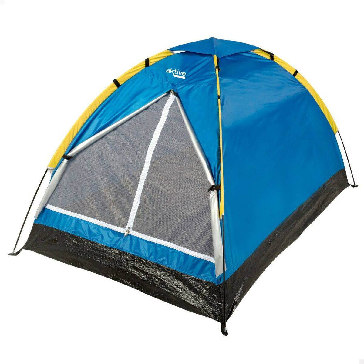 Tenda da Campeggio Aktive 2 persone 120 x 100 x 200 cm (6 Unità)