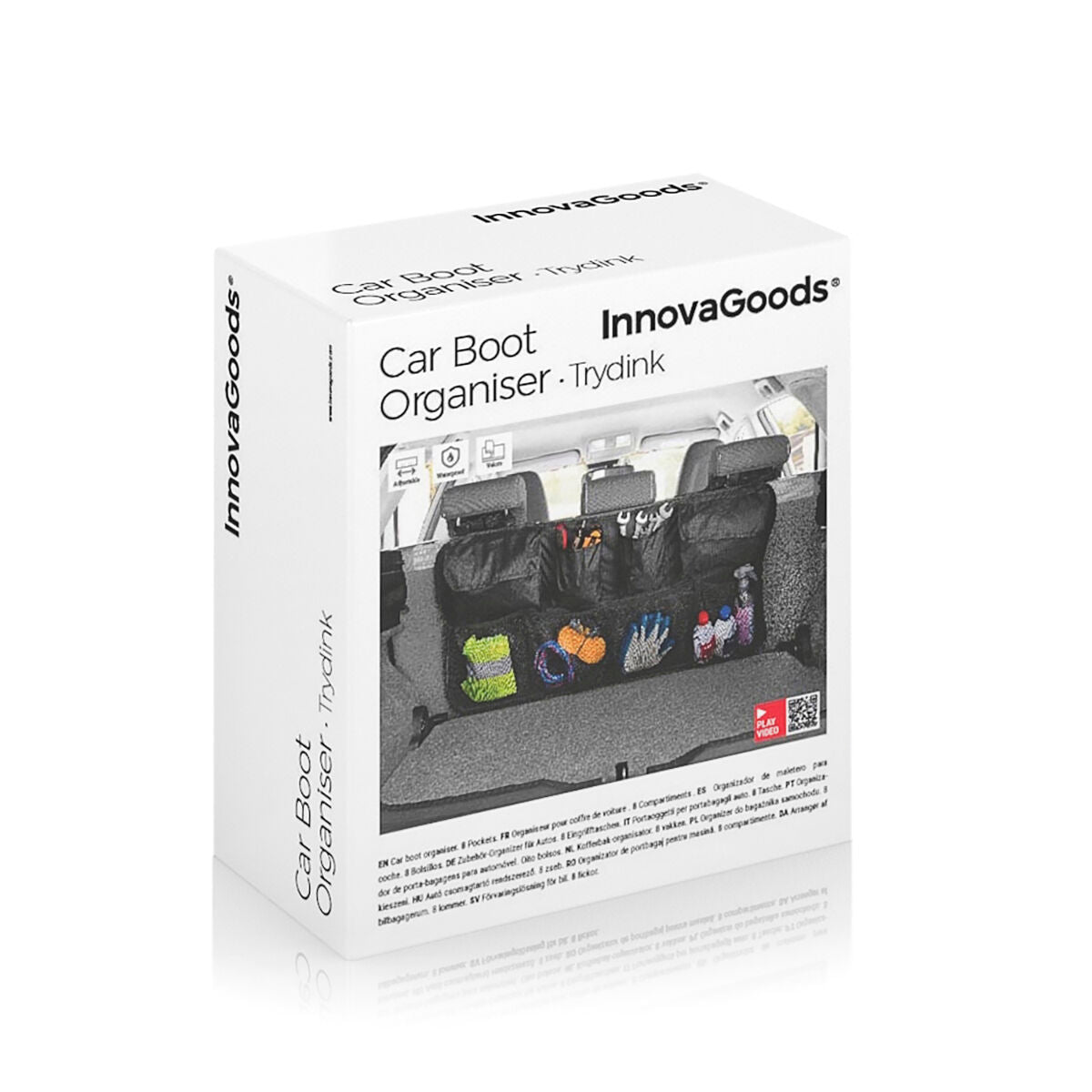 Contenitore di Organizzazione per il Bagagliaio dell'Auto Trydink InnovaGoods