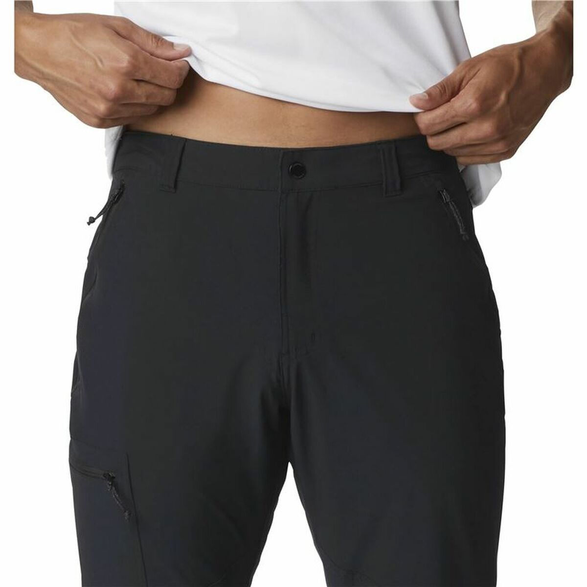 Pantalone Lungo Sportivo Columbia Triple Canyon Nero Uomo