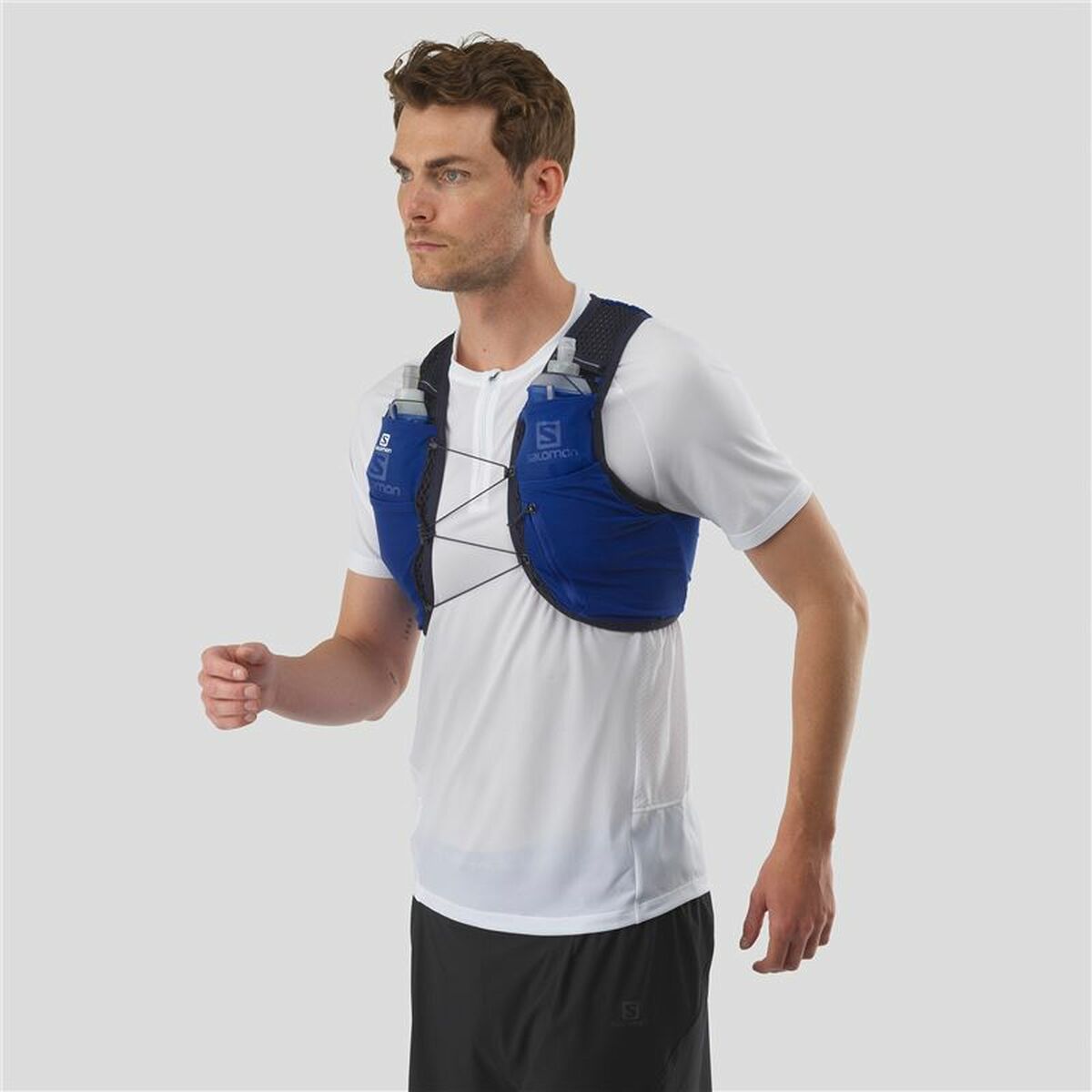 Gilet Sportivo Unisex Salomon Active Skin 4 Azzurro
