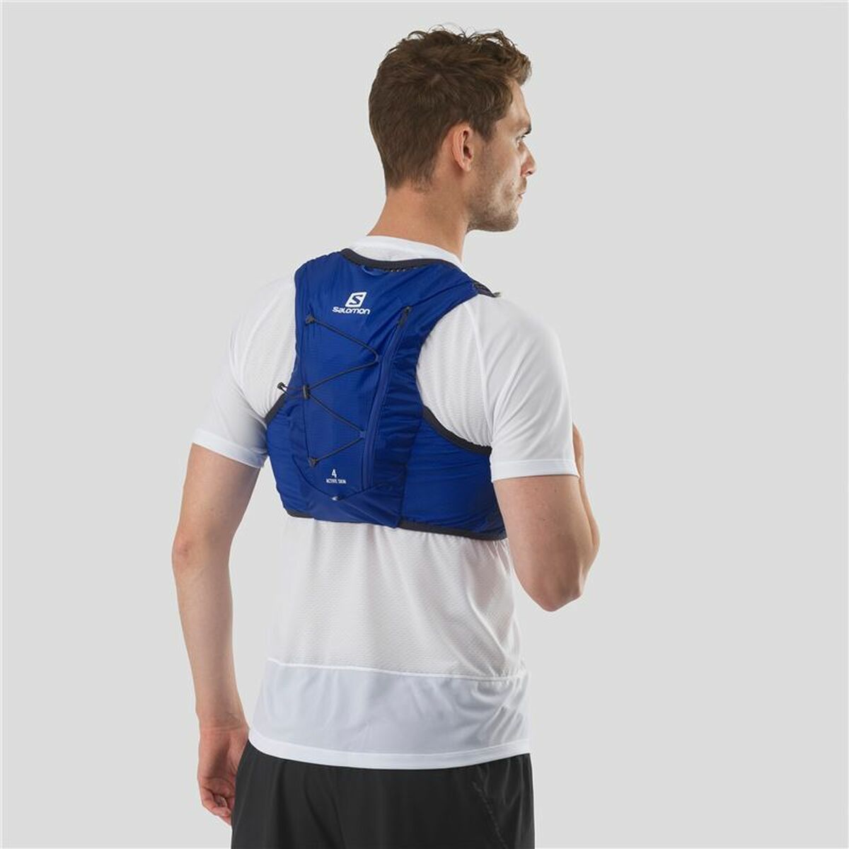 Gilet Sportivo Unisex Salomon Active Skin 4 Azzurro
