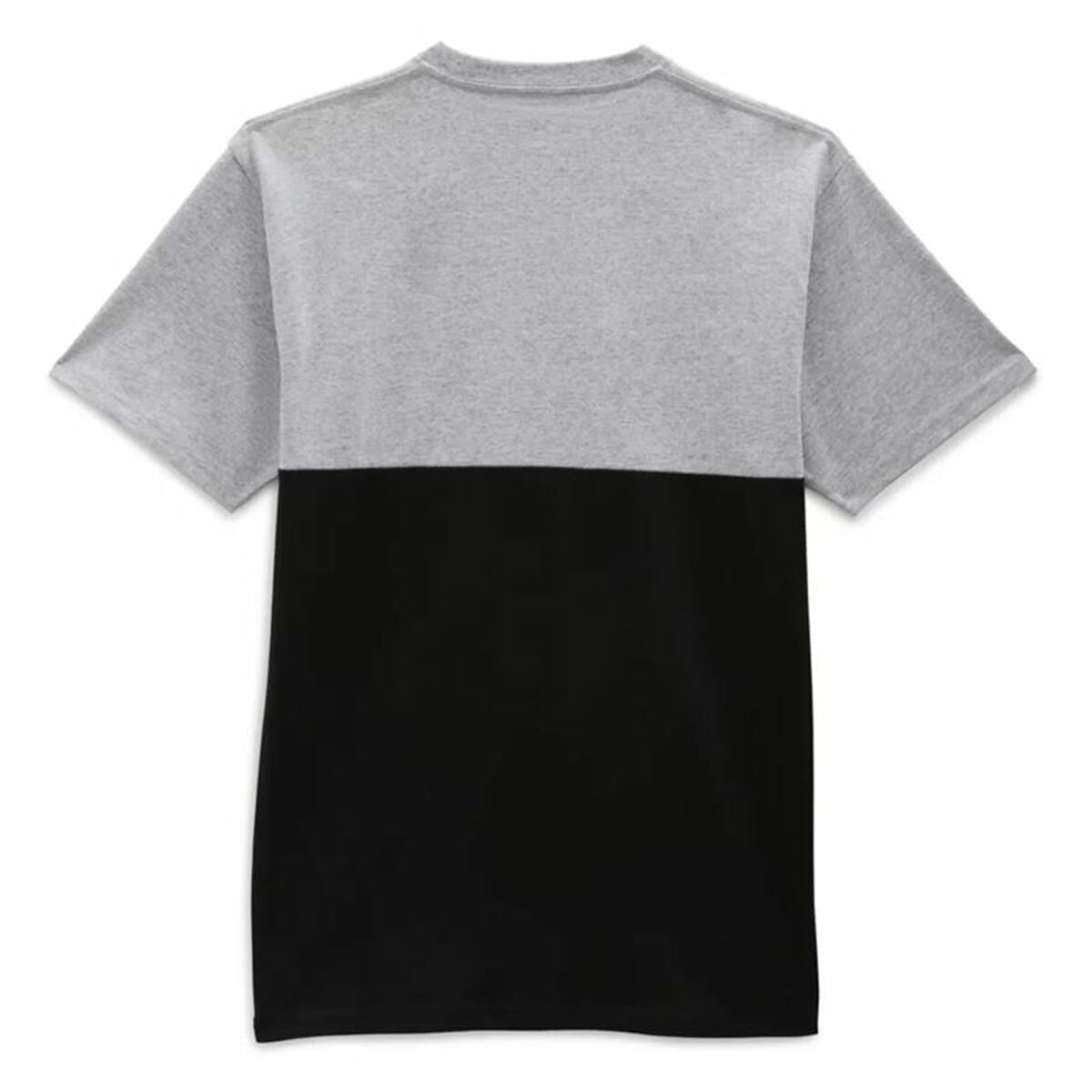 Maglia a Maniche Corte Uomo Vans Colorblock Nero Grigio