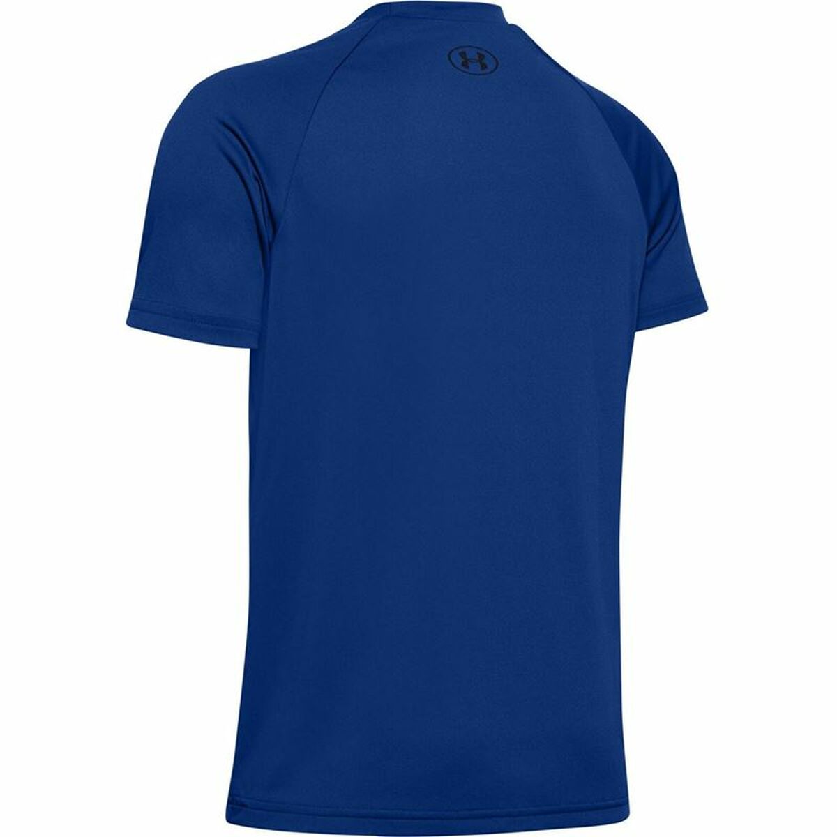 Maglia a Maniche Corte Bambino Under Armour Tech Big Logo Blu Marino