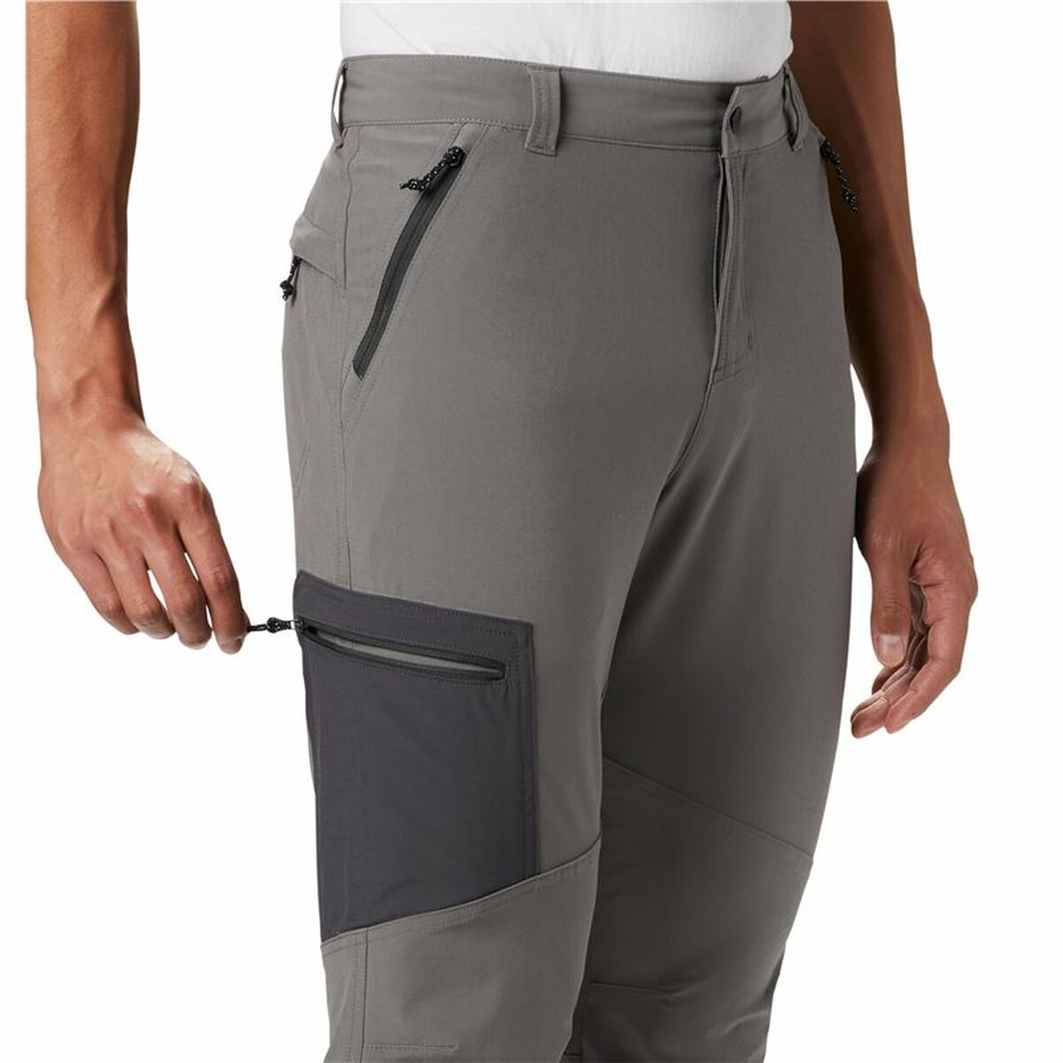 Pantalone Lungo Sportivo Columbia Canyon™ Grigio Uomo