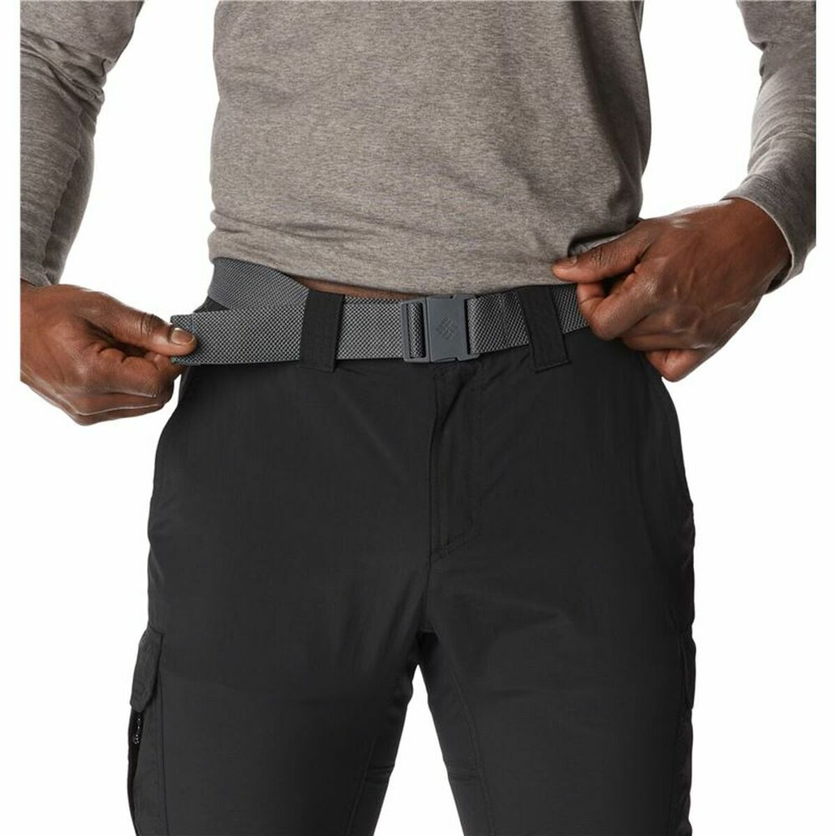 Pantaloni Corti Sportivi da Uomo Columbia Silver Ridge Convertible Nero