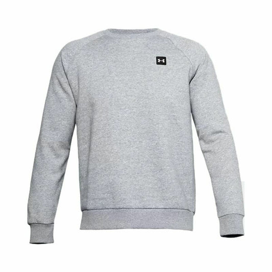Felpa senza Cappuccio Uomo Under Armour Rival Grigio