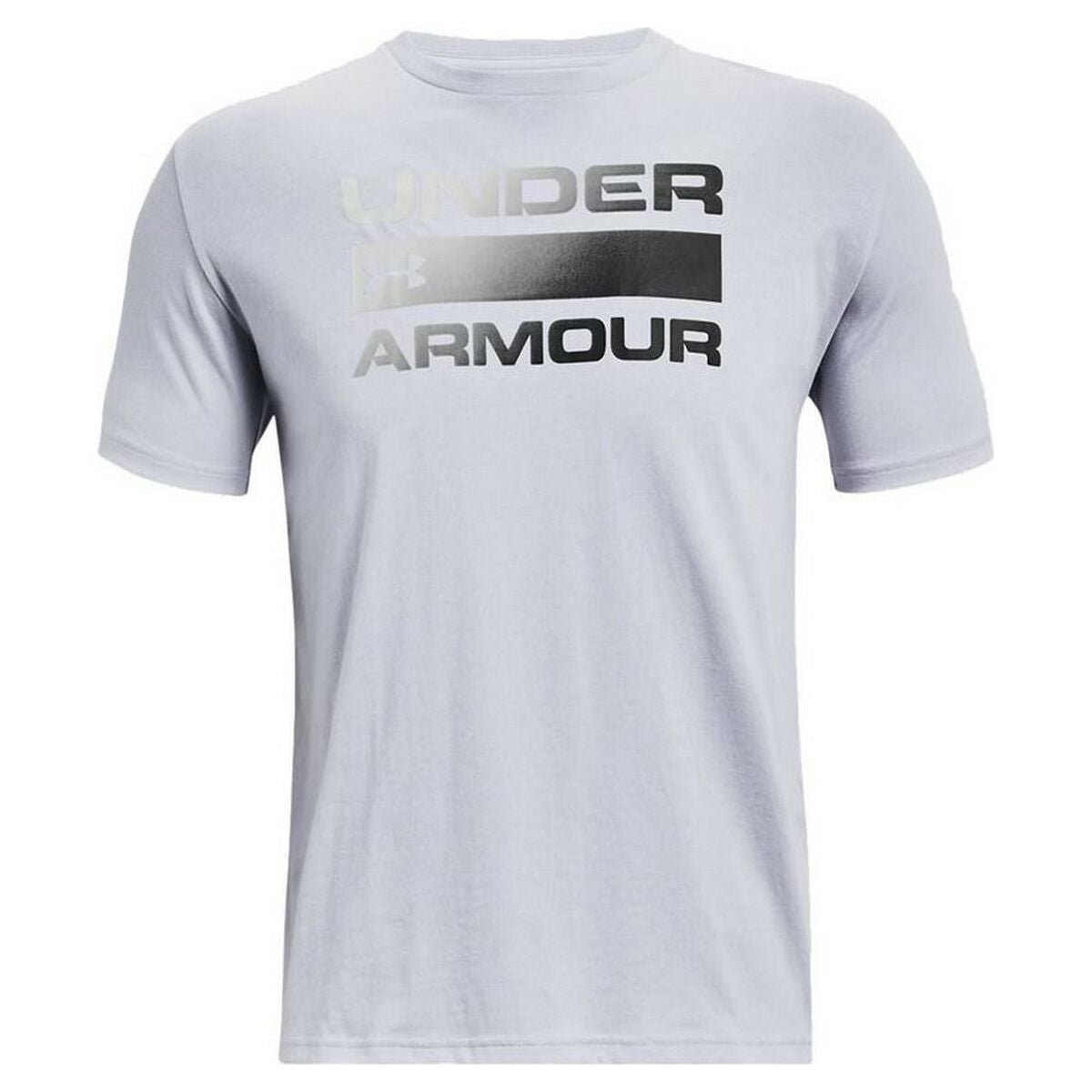 Maglia a Maniche Corte Uomo Under Armour Team Issue Grigio Grigio chiaro