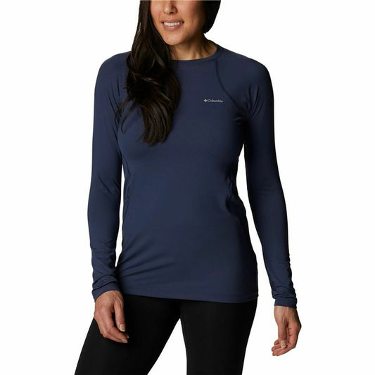 Maglia a Maniche Lunghe Donna Columbia Midweight Azzurro