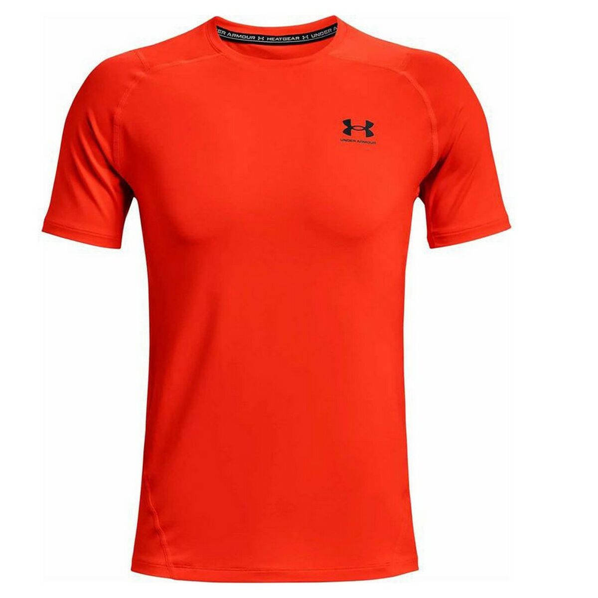 Maglia a Maniche Corte Uomo Under Armour HeatGear Rosso