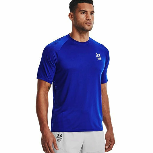 Maglia a Maniche Corte Uomo Under Armour Print