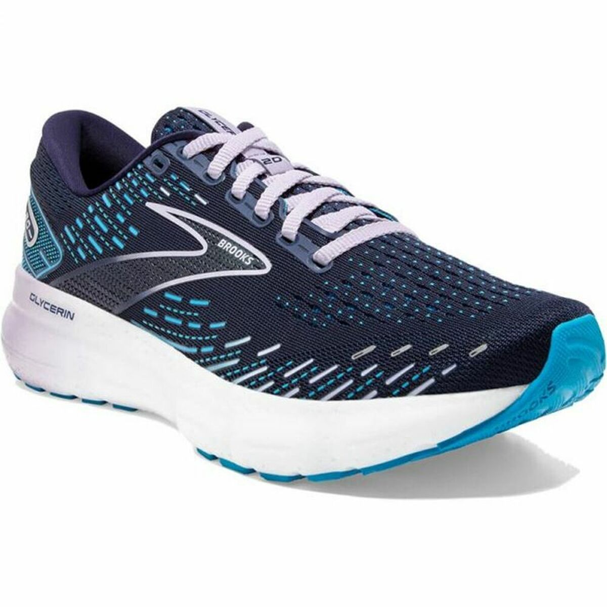 Scarpe da Running per Adulti Brooks Glycerin 20 Azzurro Donna