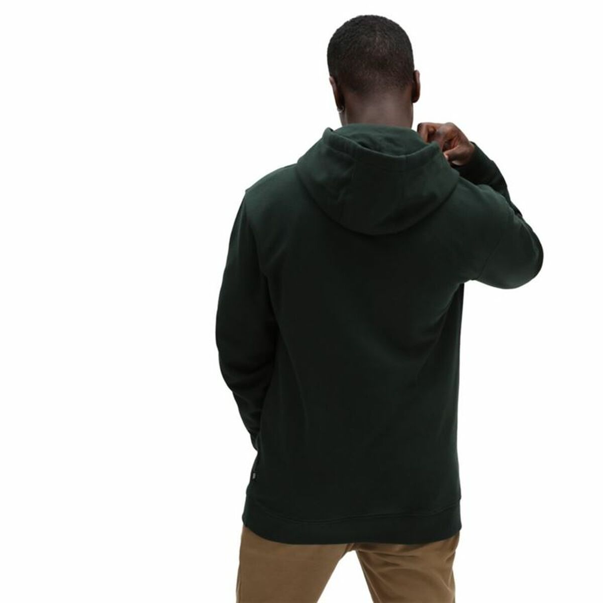 Felpa con Cappuccio Uomo Vans  Classic Verde