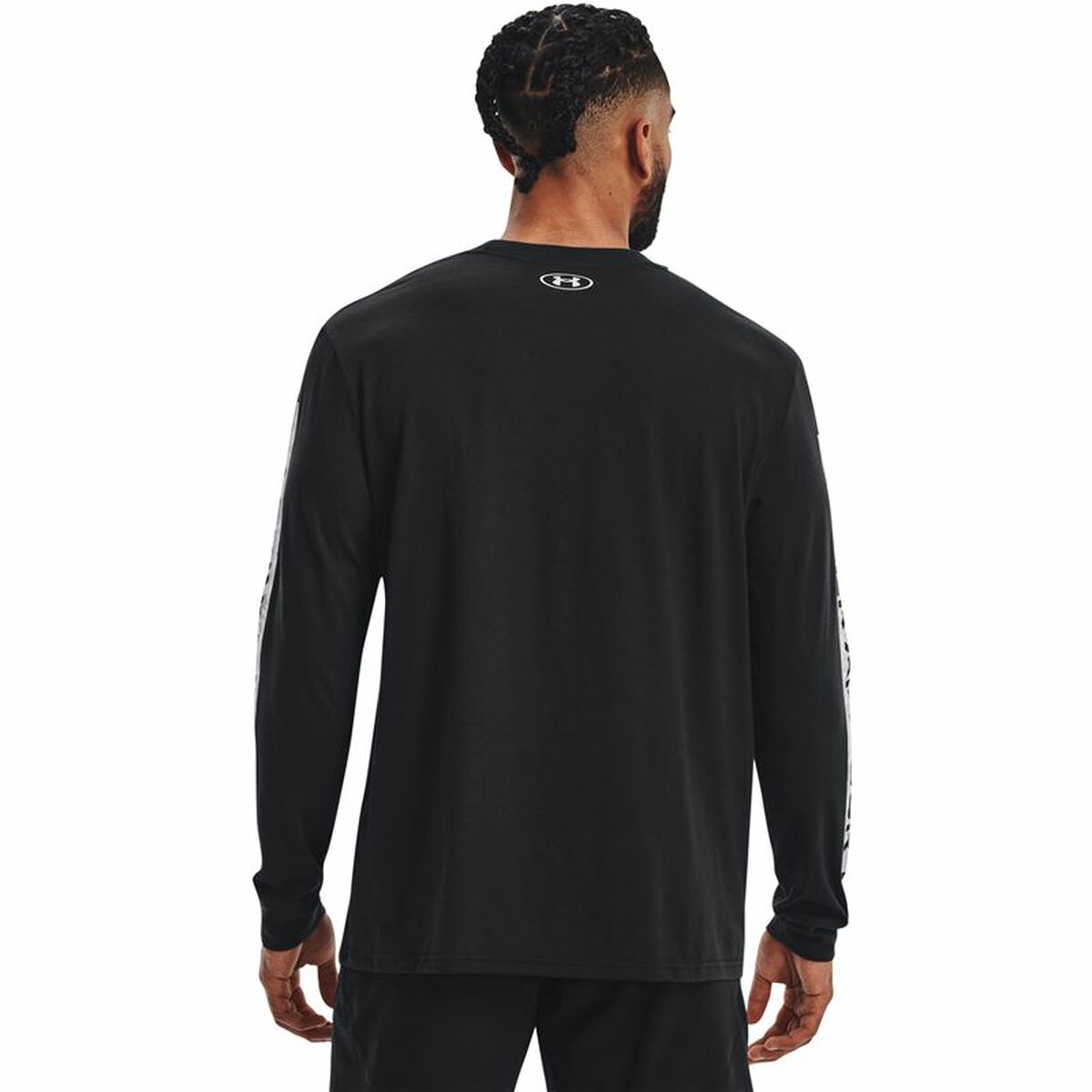 Camicia a Maniche Lunghe Uomo Under Armour Camo Boxed Nero