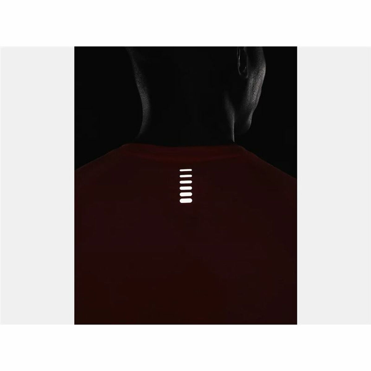 Maglia a Maniche Corte Uomo Under Armour Streaker Rosso