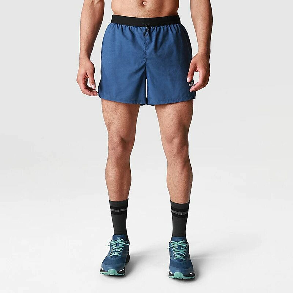 Pantaloni Corti Sportivi da Uomo The North Face Sunriser  Azzurro