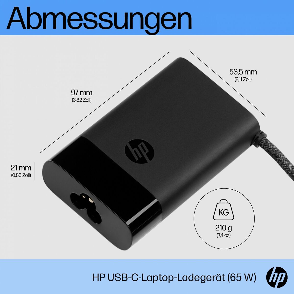 Caricabatterie Portatile HP USB USB-C