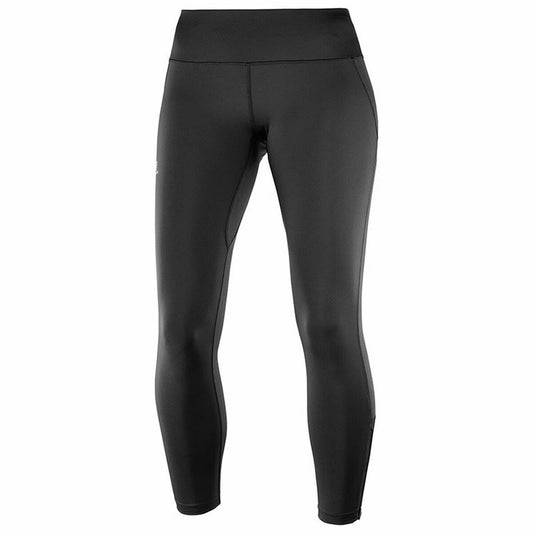 Leggings Sportivo da Donna Salomon Agile Long Tight Nero