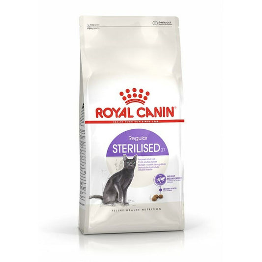 Cibo per gatti Royal Canin Sterilised 37 Adulto Pollo Uccelli 400 g