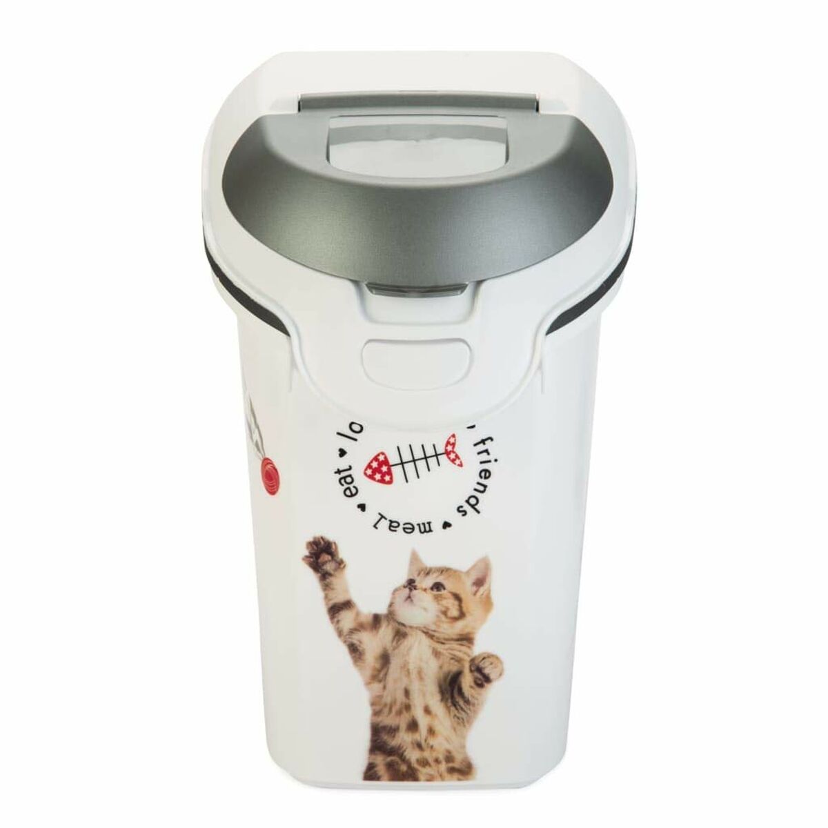 Contenitore per alimenti per animali domestici Curver Love Pets Bianco 15 L 6 Kg