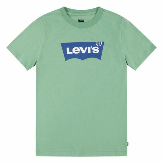 Maglia a Maniche Corte per Bambini Levi's Batwing Meadow Verde