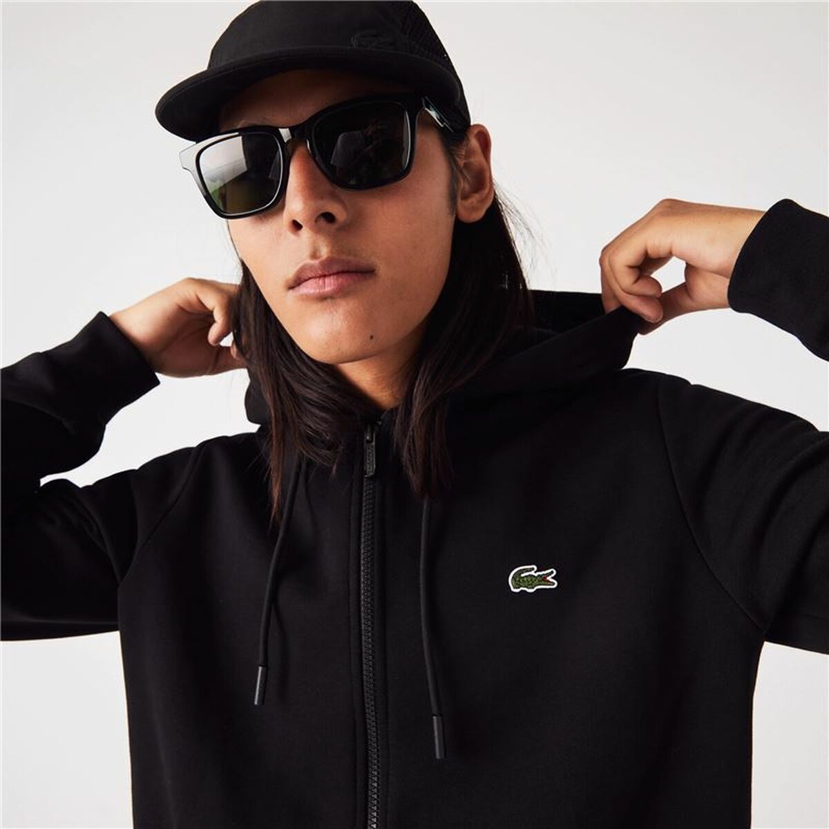 Giacca Sportiva da Uomo Lacoste Nero