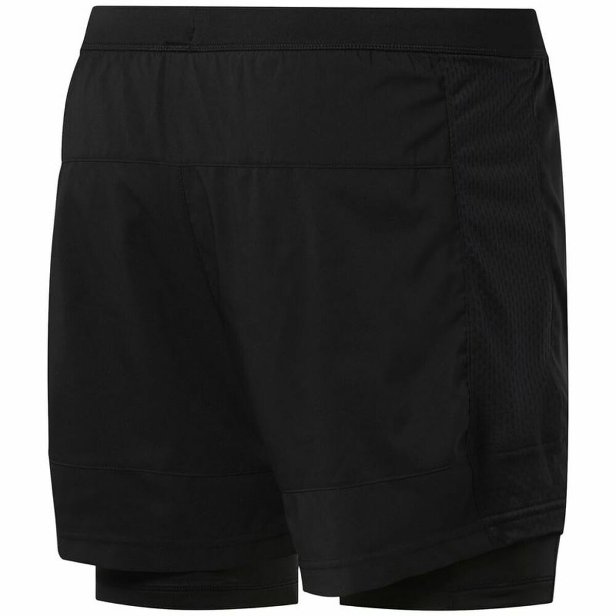 Pantaloni Corti Sportivi da Uomo Reebok Running Essentials Nero