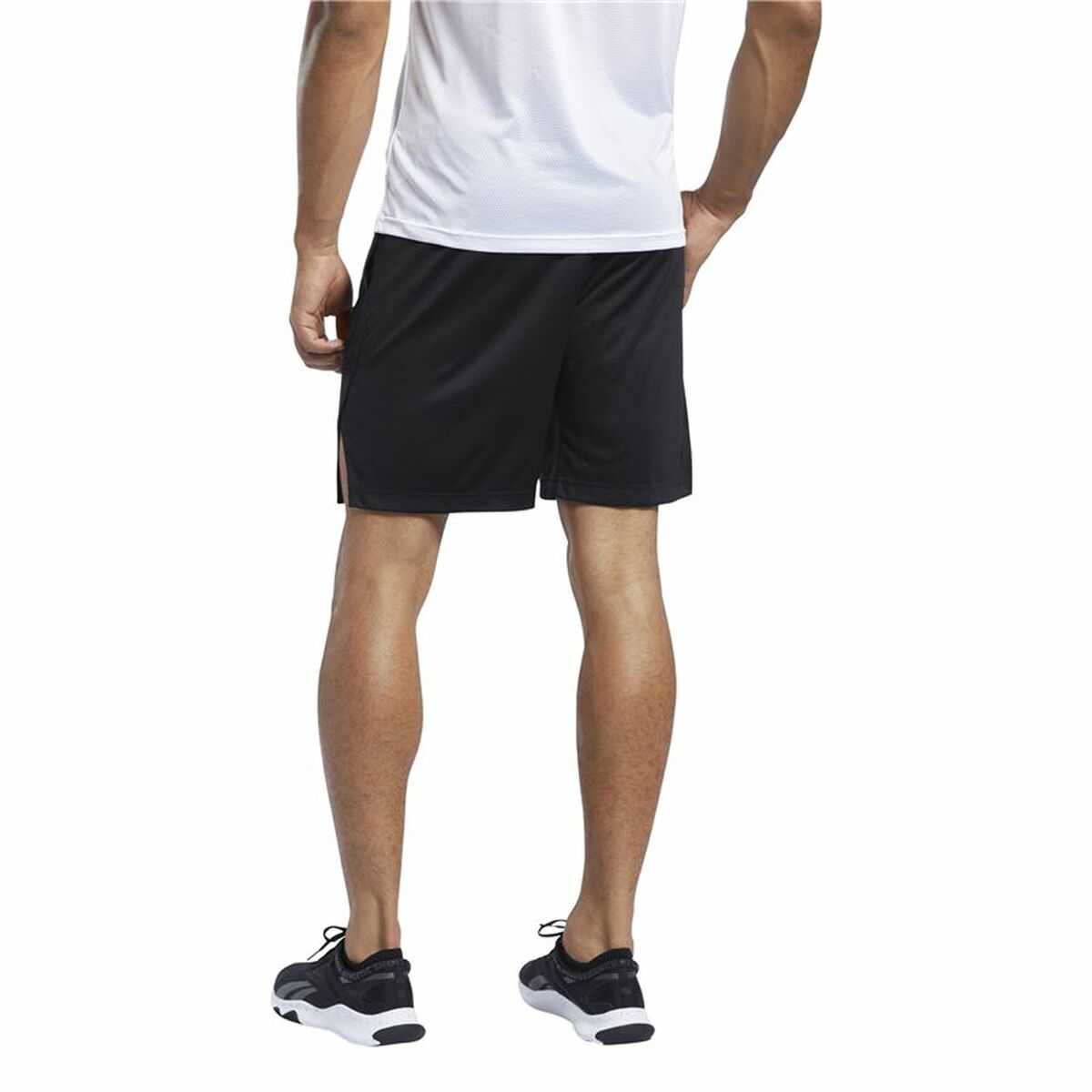 Pantaloni Corti Sportivi da Uomo Reebok Workout Ready Nero