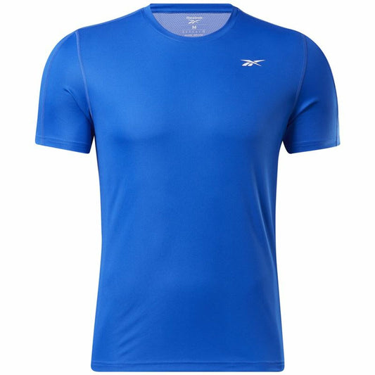 Maglia a Maniche Corte Uomo Reebok Workout Ready Tech Azzurro